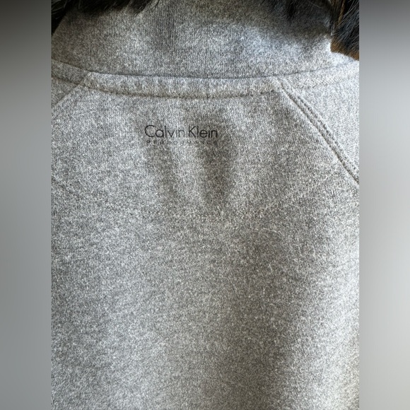 Calvin Klein Grey Cotton Sweatshirt - Picture 5 of 8